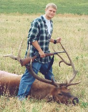 Rocky Mountain Elk bull harvested